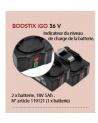 BoostiX 36 Volts Aspirateur dorsal